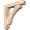 Ekena Millwork Imperial Craftsman Smooth Bracket w/ Offset Brace, Douglas Fir, 7 1/2"W x 38"D x 38"H BKT0806X38X38IMP04SDF - alternate 1